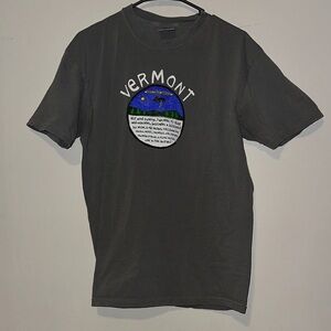 Comfort Colors Vermont Graphic Tee - Dark Gray